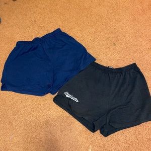 2 sets Soffee cheer shorts